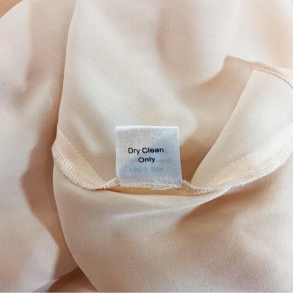 Parker Silk Surplice Peplum Top - Picture 6 of 6